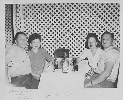 Robert & Christine at Sivil's Drive-In